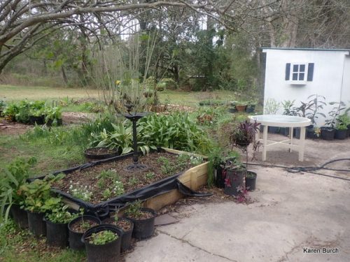 The work on the outside is not quite finished yet.